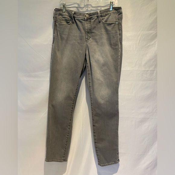 Athleta Sculptek Skinny Jeans in Gray, size 10 - Picture 2 of 10